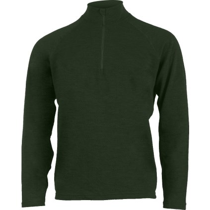Pánské merino triko LASTING Honos zelené (Velikost M)