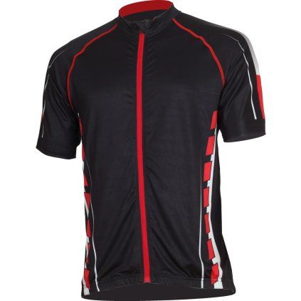 Pánský cyklo dres LASTING MD62 černý (Velikost XL)