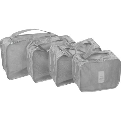 Cestovní organizér HUSKY Travel - set 4ks light grey (Velikost OneSize)