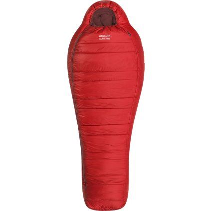 Teplý péřový spacák PINGUIN Magma 900 červený (Barva Red, Zip Levá, Velikost 185)