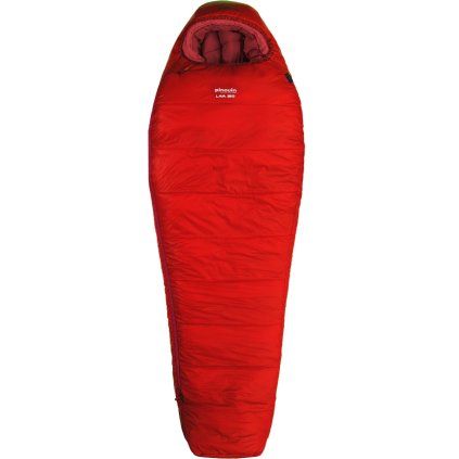 Lehký péřový spacák PINGUIN Lava 250 červený (Barva Red, Zip Levá, Velikost 185)