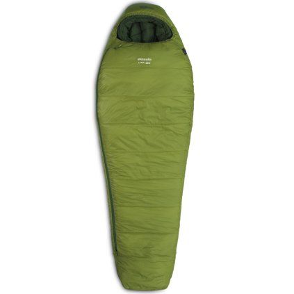 Lehký péřový spacák PINGUINn Lava 250 zelený (Barva Green, Zip Levá, Velikost 185)