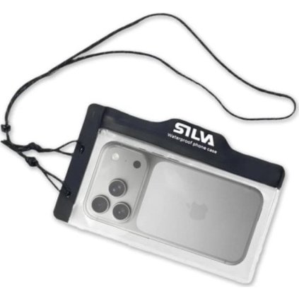Voděodolný obal SILVA na telefon větší - černá (Velikost UNI)