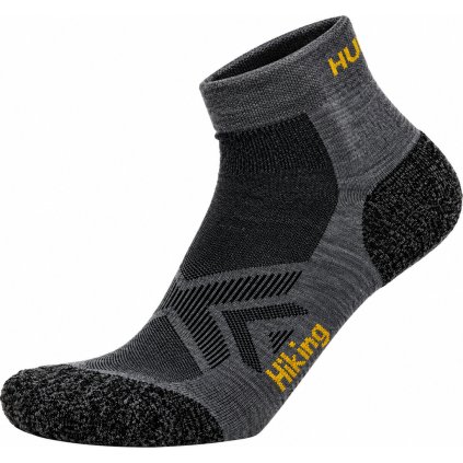 Unisex merino ponožky HUSKY Hiking MW šedé (Velikost M (36-40))