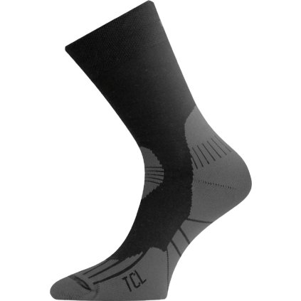 Funkční ponožky LASTING Tcl černé (Velikost (42-45) L)