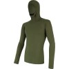 Pánské merino triko SENSOR Adam df zelená (Barva zelená, Velikost S)