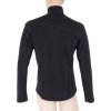 Pánská mikina SENSOR Merino upper černá zip (Velikost M, Barva černá)