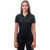 Dámské termo polo triko SENSOR Merino active polo černá (Velikost XL, Barva černá)
