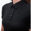 Dámské termo polo triko SENSOR Merino active polo černá (Velikost XL, Barva černá)