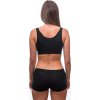 Dámské kalhotky s nohavičkou SENSOR Merino active černá (Velikost XL, Barva černá)