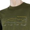Pánské merino tričko SENSOR active pt track zelená (Barva zelená, Velikost M)
