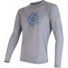 Pánské tričko SENSOR Merino active pt compass šedá (Velikost M, Barva šedá)