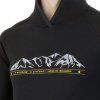 Pánská mikina SENSOR Merino upper mountains černá (Velikost M, Barva černá)