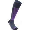 Lyžařské merino ponožky SENSOR Zero Merino šedá/fialová (Barva fialová, Velikost 6/8)