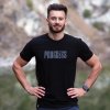 Pánské bambusové triko PROGRESS Barbar Army černá (Velikost M)
