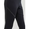 Dámské zateplené softshellové kalhoty CRAFT Core Glide Wind Tights černé (Velikost XS)