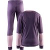 Dětský funkční set CRAFT Baselayer Junior fialový (Velikost 74)
