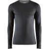 Pánské ultralehké triko CRAFT Pro Dry Nanoweight LS černé (Velikost S)