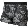 Pánské merino boxerky SENSOR Impress černá/honeycomb (Velikost S, Barva černá)