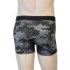 Pánské merino boxerky SENSOR Impress černá/honeycomb (Velikost S, Barva černá)