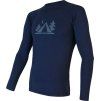 Pánské termo tričko SENSOR Merino Df Camp deep blue (Velikost XL, Barva modrá)