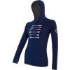 Dámská mikina SENSOR Merino Upper Arrows deep blue (Velikost M, Barva modrá)