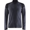 Pánský hřejivý polorolák CRAFT Core Edge Thermal šedý (Velikost S)