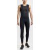 Pánské zateplené cyklokalhoty CRAFT Pro Subz Wind Bib černé (Velikost S)