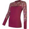 Dámské termo tričko SENSOR Merino Impress lilla/feather (Velikost M, Barva fialová)