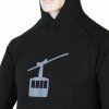 Pánská termo mikina SENSOR Merino Upper Gondola černá (Velikost L, Barva černá)