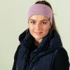 Pletená čelenka ELEVEN Slim Pink (Velikost UNI)