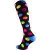 Kompresní podkolenky ELEVEN Dots Color Black (Velikost S (36-39))