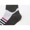 Unisex ponožky ALPINE PRO Kaire šedé (Velikost L)
