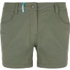 Dámské outdoorové kraťasy KILPI Bree-w khaki (Velikost 36)