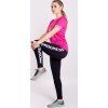 Dámské fitness legíny PROGRESS Cannia černá (Velikost S)
