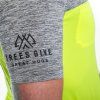 Pánský cyklistický dres SENSOR Cyklo Motion neon yellow/šedá (Velikost S, Barva šedá)