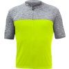 Pánský cyklistický dres SENSOR Cyklo Motion neon yellow/šedá (Velikost S, Barva šedá)