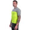 Pánský cyklistický dres SENSOR Cyklo Motion neon yellow/šedá (Velikost S, Barva šedá)
