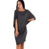 Dámské šaty WOOX Timanfaya Blackened Pearl