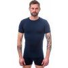 Pánské termo triko SENSOR Merino Active deep blue (Velikost S, Barva modrá)