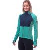 Dámská sportovní bunda SENSOR Coolmax Thermo sea green/deep blue (Velikost M, Barva modrá)