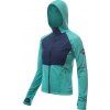Dámská sportovní bunda SENSOR Coolmax Thermo sea green/deep blue (Velikost M, Barva modrá)