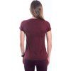 Dámské termo triko SENSOR Merino Air PT Hills port red (Velikost M, Barva červená)