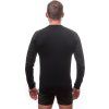 Pánské termo triko SENSOR Merino Impress černá/batik (Velikost M, Barva černá)