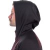 Pánská funkční mikina SENSOR Coolmax Thermo černá/port red (Velikost XXL, Barva černá)