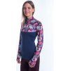 Dámská funkční mikina SENSOR Coolmax Thermo deep blue/feather (Velikost XL, Barva modrá)