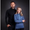 Dámská sportovní mikina PROGRESS Cubica Zip modrošedá (Velikost S)