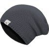 Dětská pletená čepice UNUO Warm, Šedá (Velikost S (45 - 48 cm), Věk 1-3 roky)