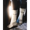Unisex merino ponožky KILPI Lecco světle šedé (Velikost 35)