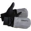 Rukavice CRAFT Adv Hybrid Weather černá s šedou (Velikost S)